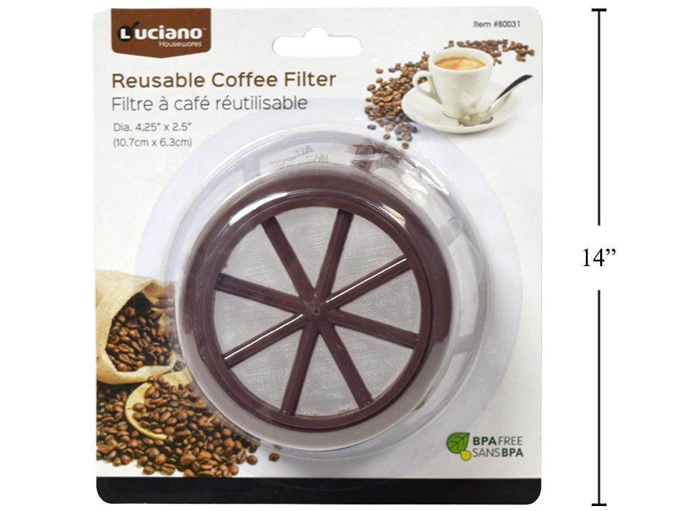 Luciano Flat-Shaped Reusable Coffee Filter