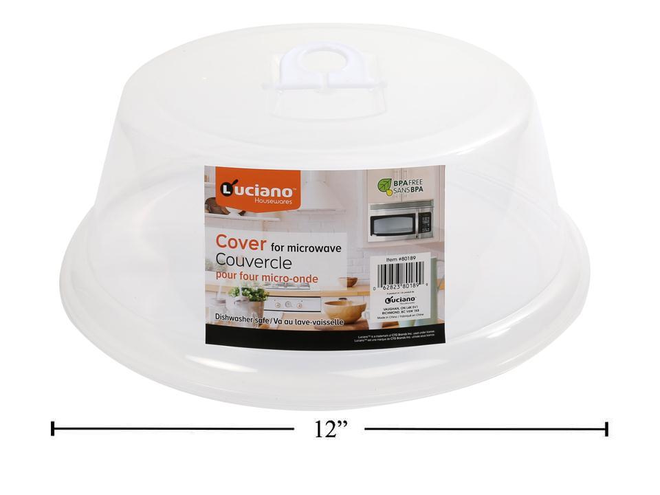 Luciano 12"D Microwave Food Cover