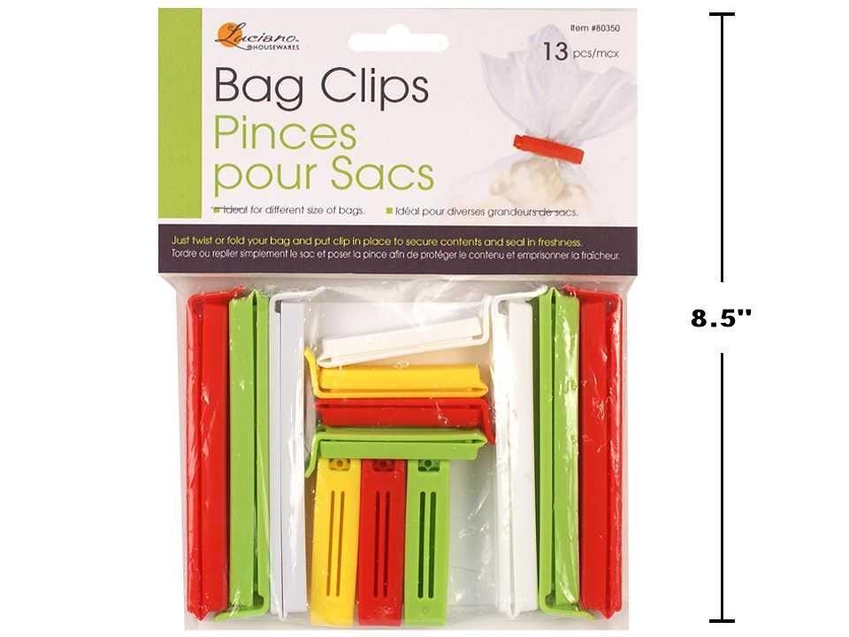 Luciano 13-Piece Bag Clips