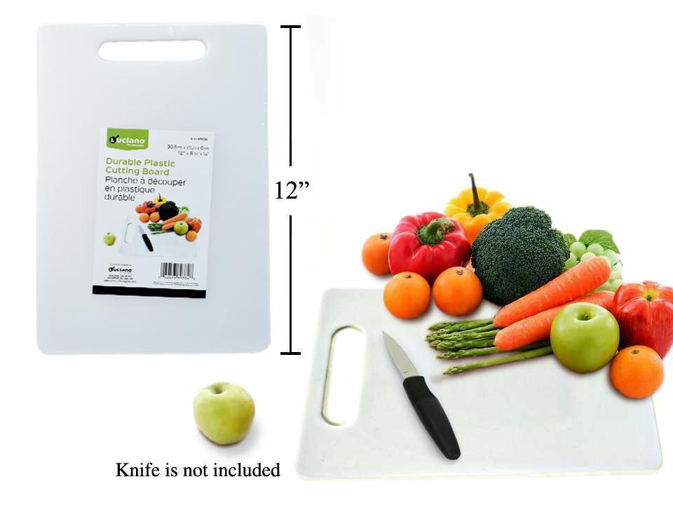 Luciano PE Cutting Board, Shrink Wrapped with Insert, Dimensions 30.5x21x0.6cm (HZ)