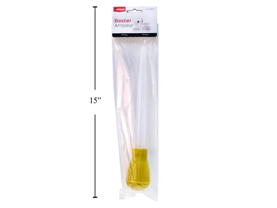 Luciano Plastic Baster with Rubber Bulb