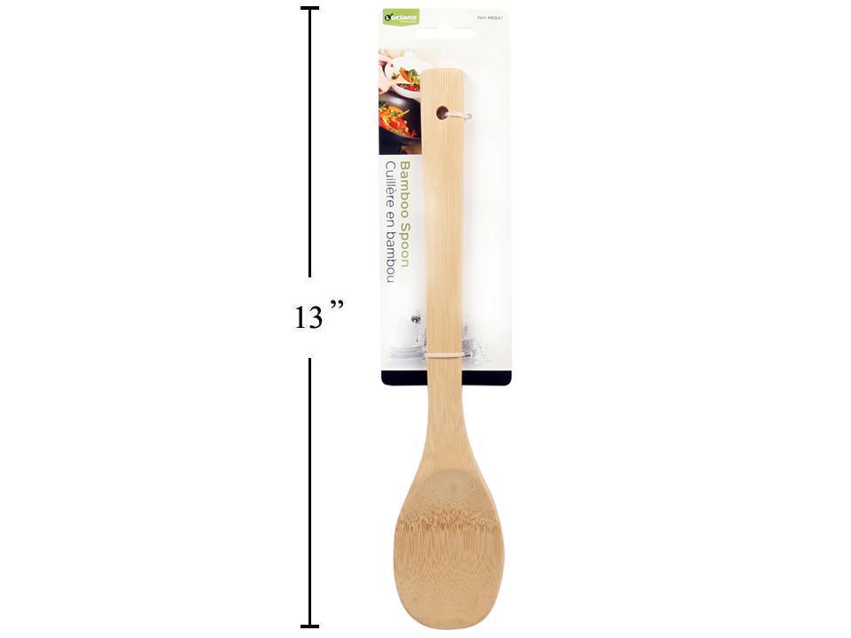 Luciano, 12"L Bamboo Spoon, t.o.c.