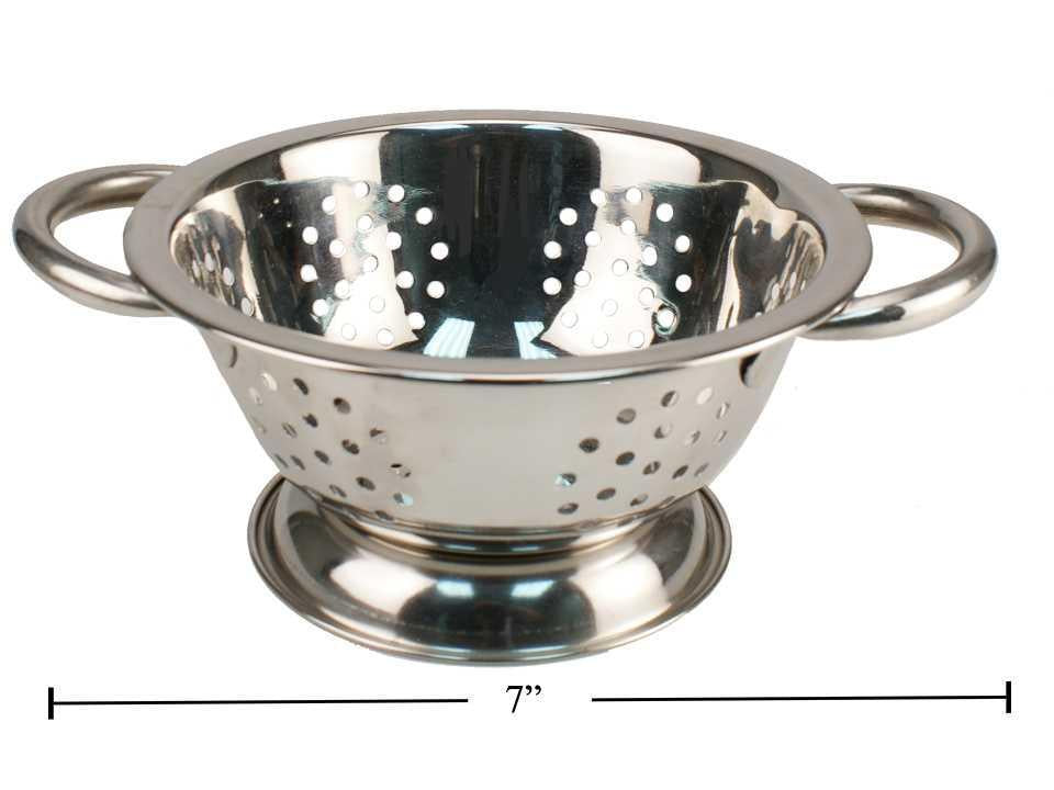 Luciano S/S 7" Colander, 3.5"H