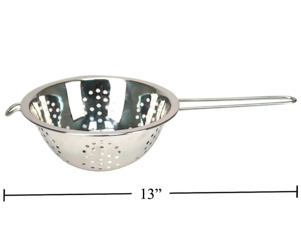 Luciano  6.875" S/S Colander w/ Wire Handle & Hook