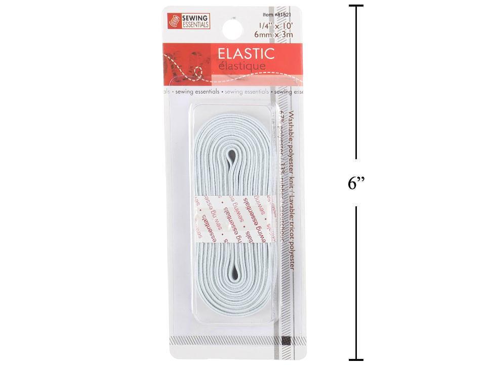 Elastic Sewing E1/4"x10' (6mmx3m)