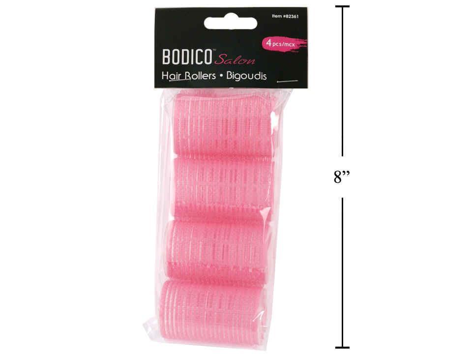 Bodico 4-Piece 3.5cm Diameter x 6cm Hair Roller Set