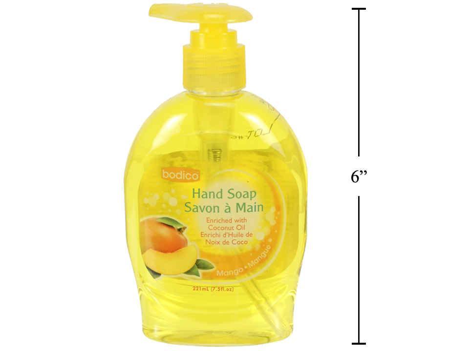Bodico Mango Orange Hand Soap, 7.5 oz