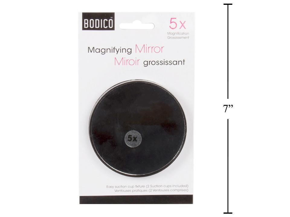 Bodico 5x Magnifying Mirror with Suction Cup, t.o.c(HZ)