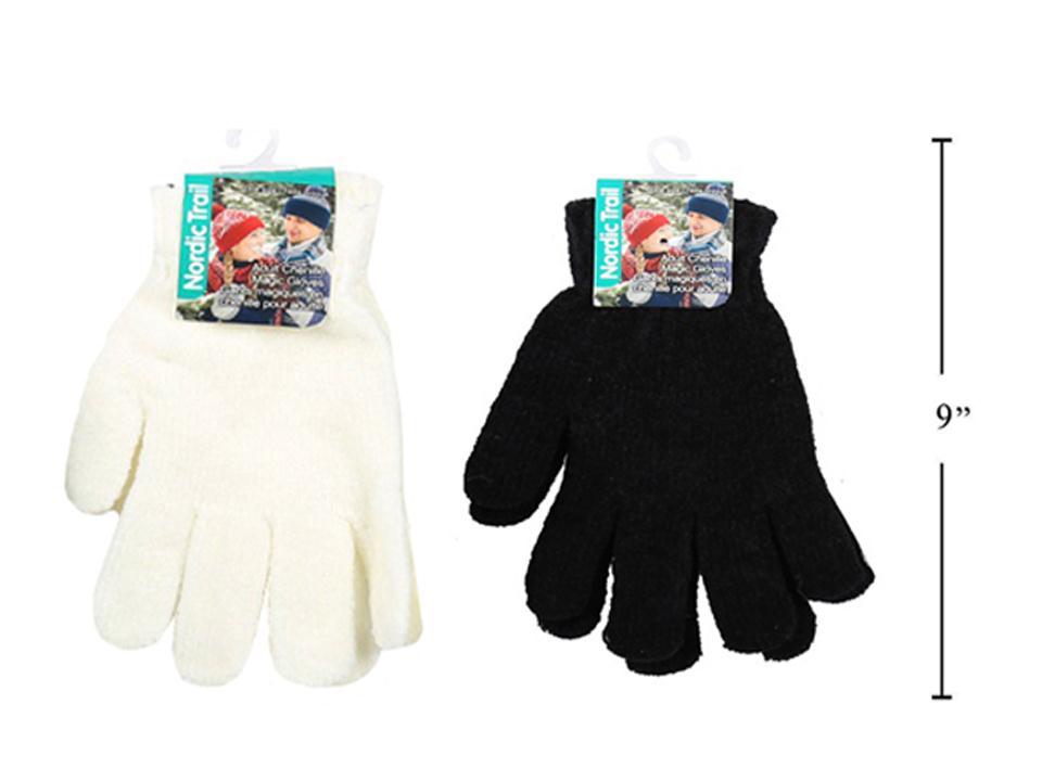 Nordic T. Adult Chenille Magic Gloves, One Size