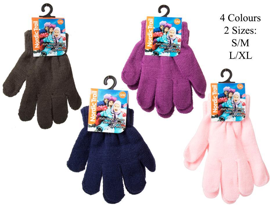 Nordic T. Kids Knitted Magic Gloves