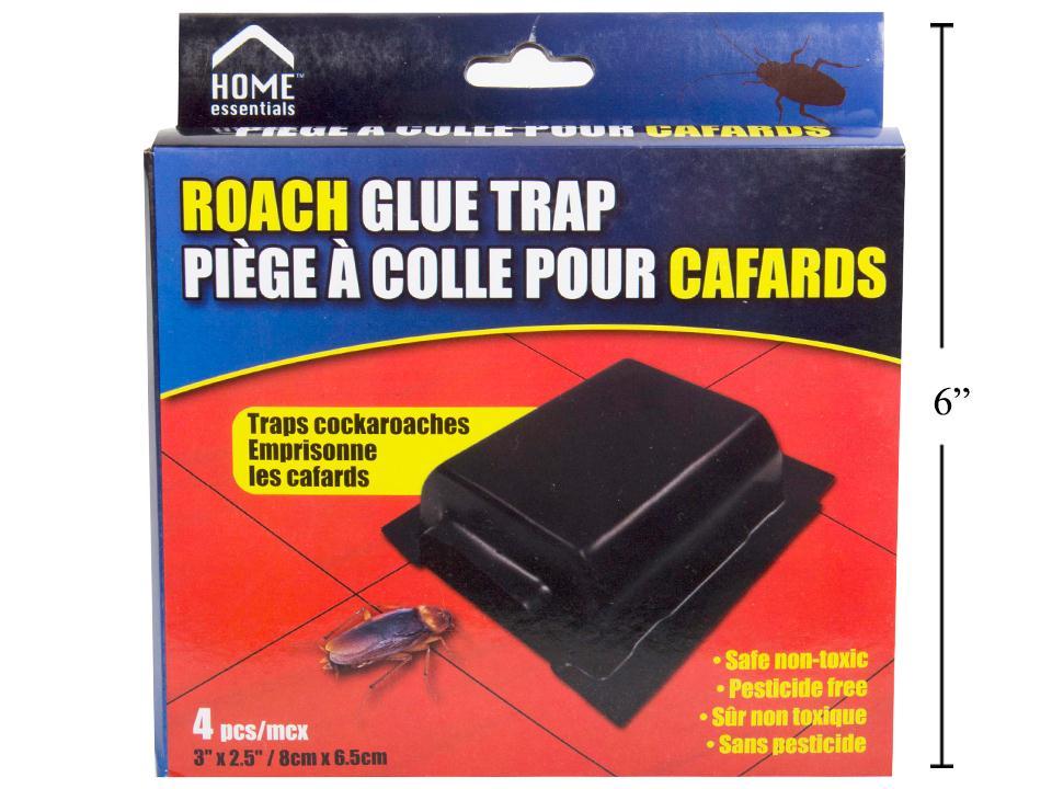 H.E. 4-PC Roach Glue Trap, CBX (HZ)