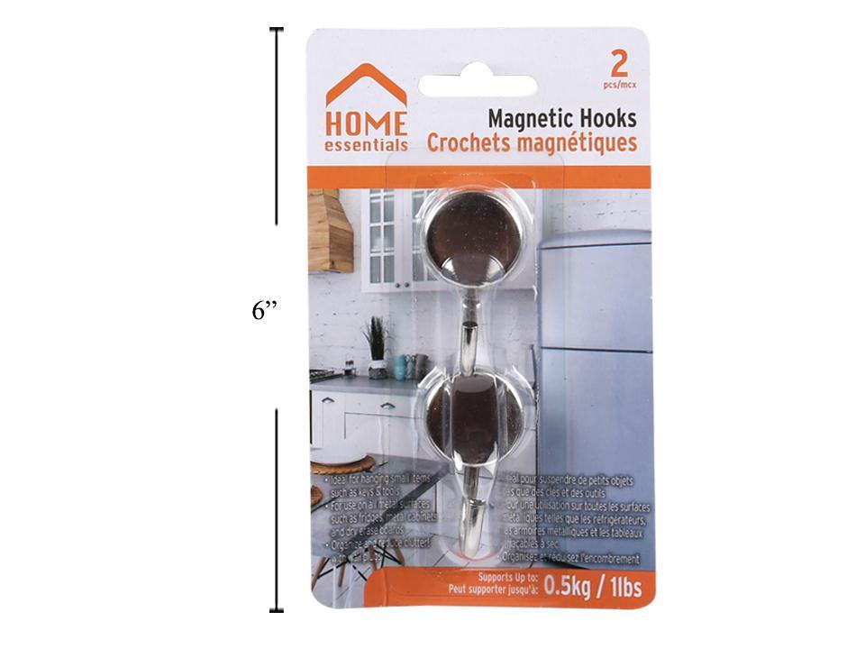 H.E. 2-PC Magnetic Hooks, B/C