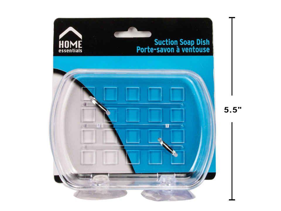 H.E.  Suction Soap Dish, t.o.c.