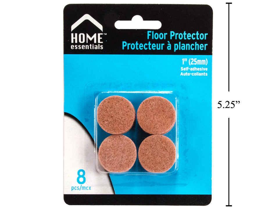 H.E. 8-Piece 1" Diameter Floor Protectors