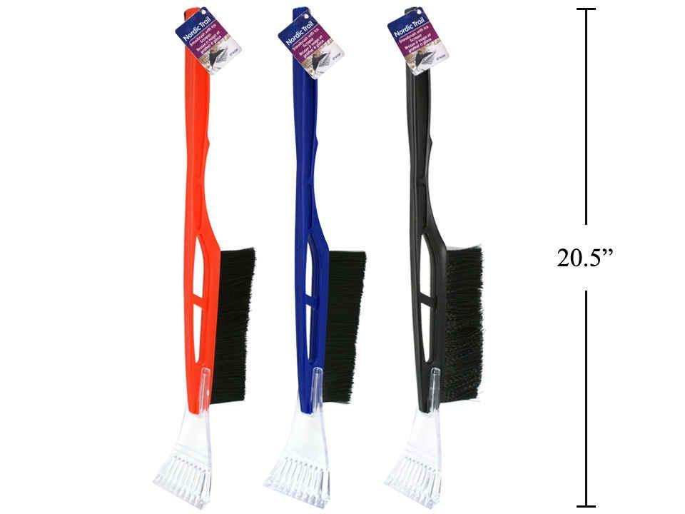 Nordic T. 21"L Snow Brush w/Ice Scraper