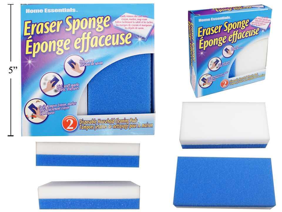 H.E. 2-Piece Eraser Sponges in Color Box (HZ)