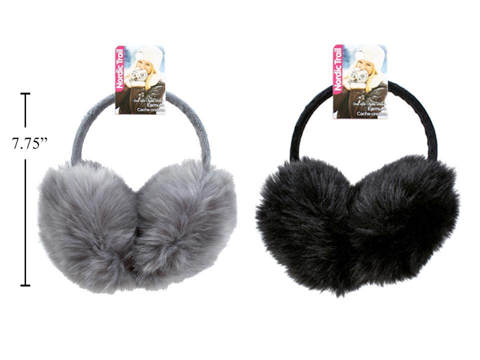 Nordic T. Deluxe Faux Fur Earmuffs