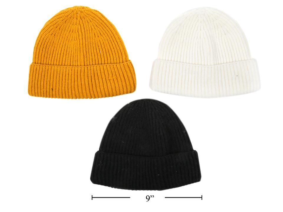 Nordic T. Ladies Knitted Beanie Hat One Size