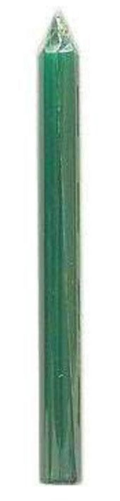 DecoLite 10-Inch Green Dinner Candle