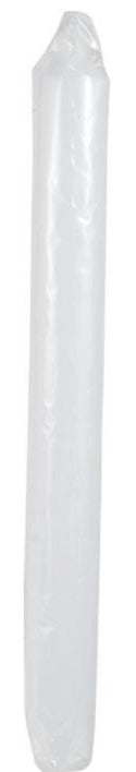 DecoLite 10-Inch White Dinner Candle