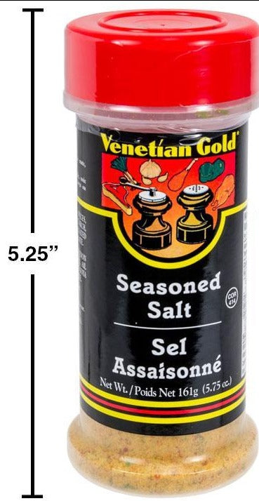 V. Gold Seasoned Salt, 161g.