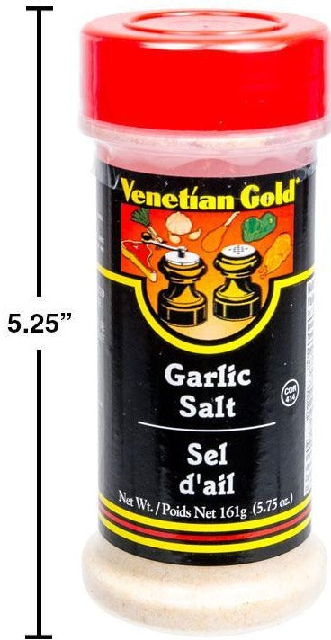 V. Gold Garlic Salt, 161g.