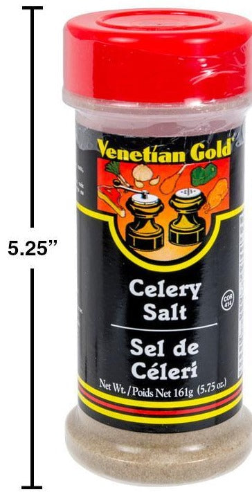 V. Gold Celery Salt, 161g.