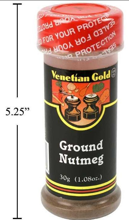 V. Gold Ground Nutmeg, 30g.