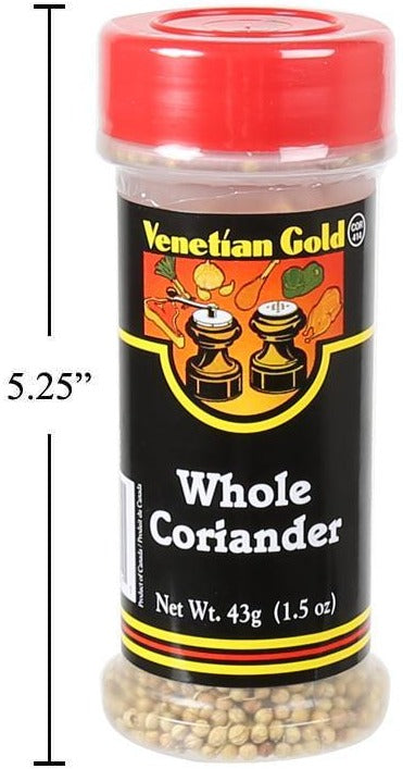 V. Gold Whole Coriander, 43g.