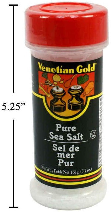 V. Gold Pure Sea Salt, 161g.