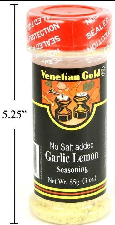 V. Gold's No Salt Added Garlic Lemon Seasoning, 85g