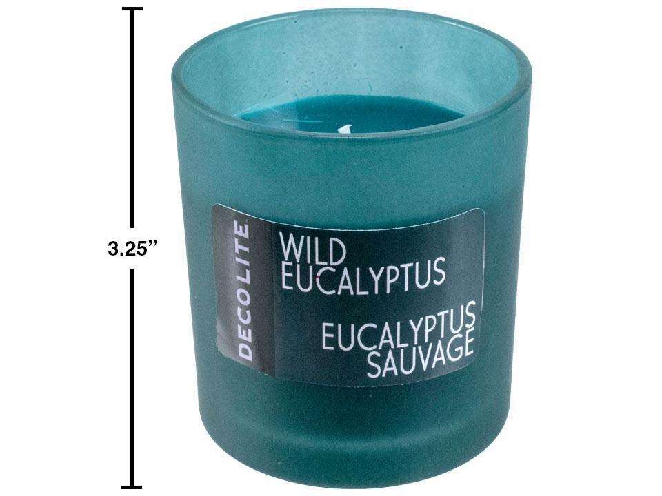 DecoLite Jar Candle, 4.5oz, Wild Eucalyptus, col label