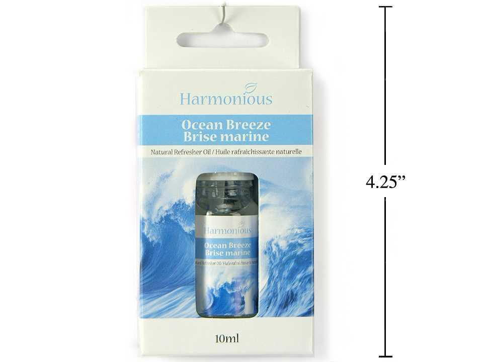10ml Natural Refresher Oil for Fragrance Oil Burner, Sea Breeze Fragrance