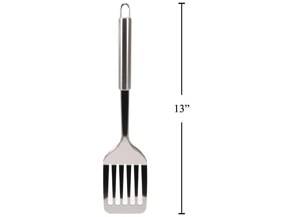 Luciano Stainless Steel Slotted Turner, 12.75"L