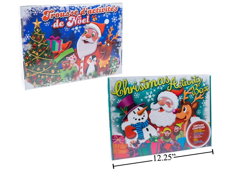 Christmas Activity Book Boxed Kit, shrink w/label