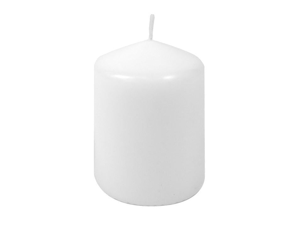 Radiance 2.75x3.6in White Unscented Pillar Candle with 37 Hours Burn Time