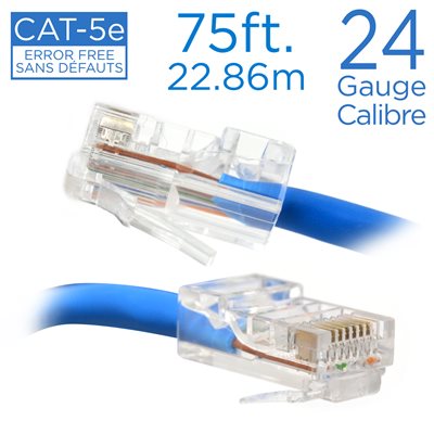 75 Ft. RJ-45 Cat-5 Straight Patch Cable