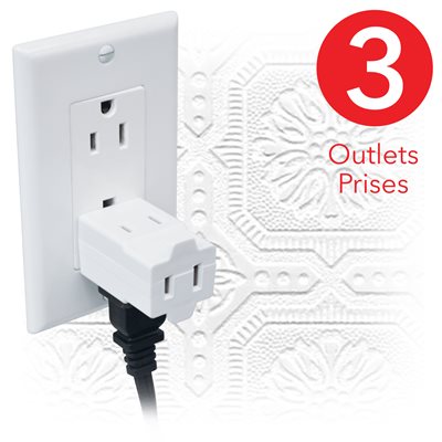 3-Outlet Cube Wall Tap