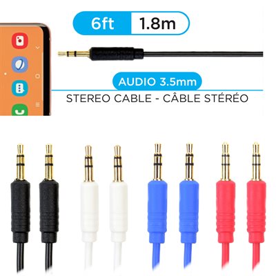 6 Ft. Audio Cable