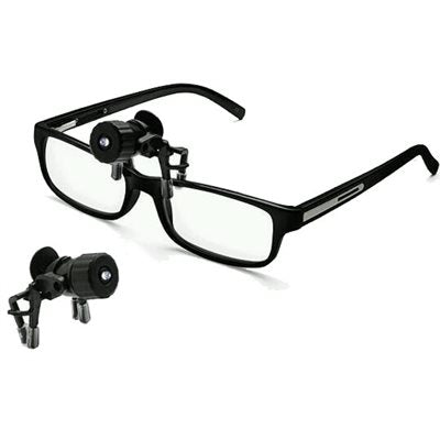 Clip-On LED Light Designed for Glasses