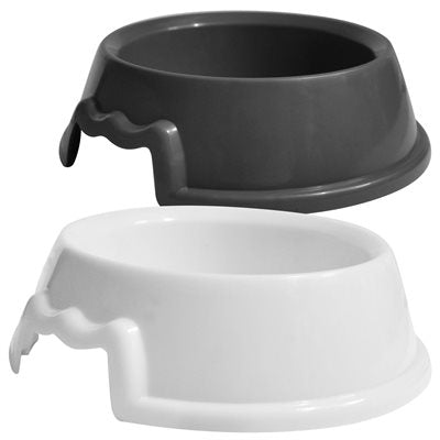 Plastic Feeding Dish, 300ml, Dimensions 6.1"x2"