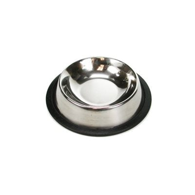 Stainless Steel Round Feeding Bowl, 8 oz Capacity