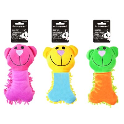 Plush Dog Toys with Squeakers