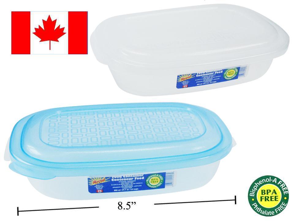 Rectangular Food Container, 800ml