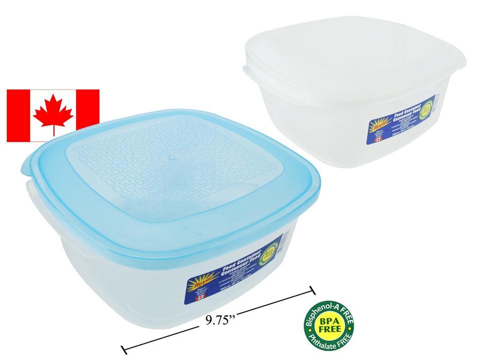 Square Food Container, 3000ml