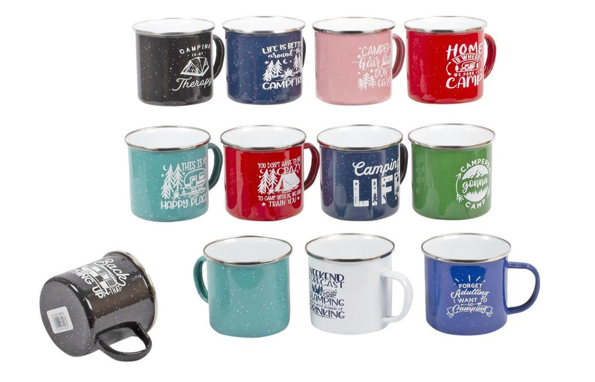 Camping 16oz. Enamel Mug