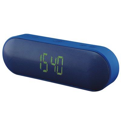 Escape Wireless Stereo Speaker Featuring FM Clock Radio and Microphone
