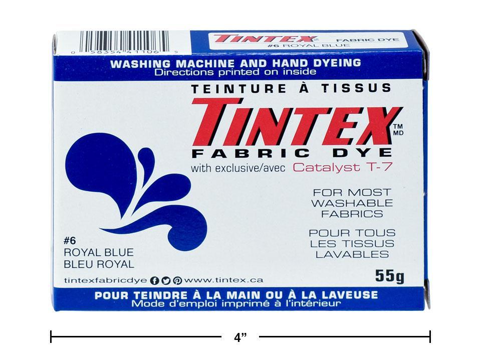 Tintex Royal Blue Fabric Dye, 55g.