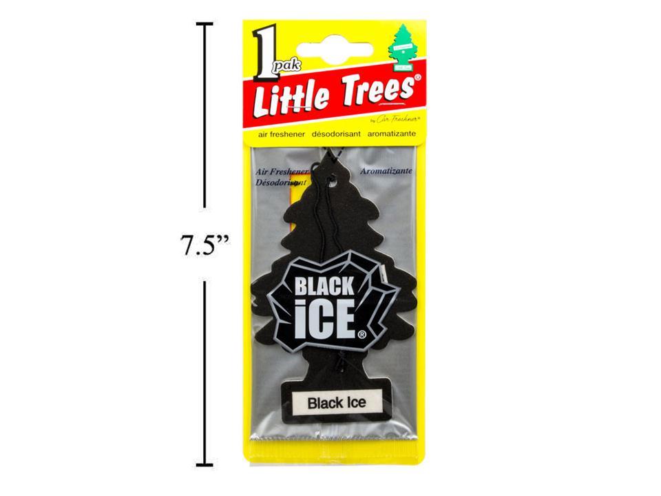 Little Trees Black Ice Air Fresheners