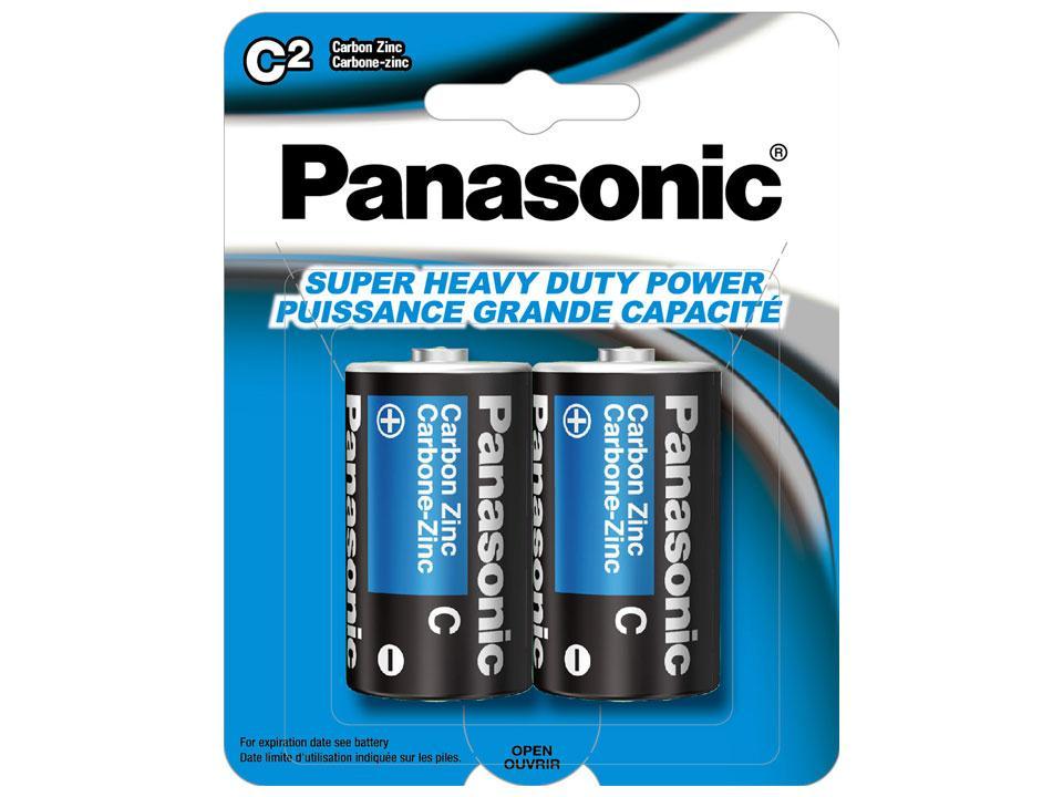 Panasonic Super HD "C" Battery, 2-Pack
